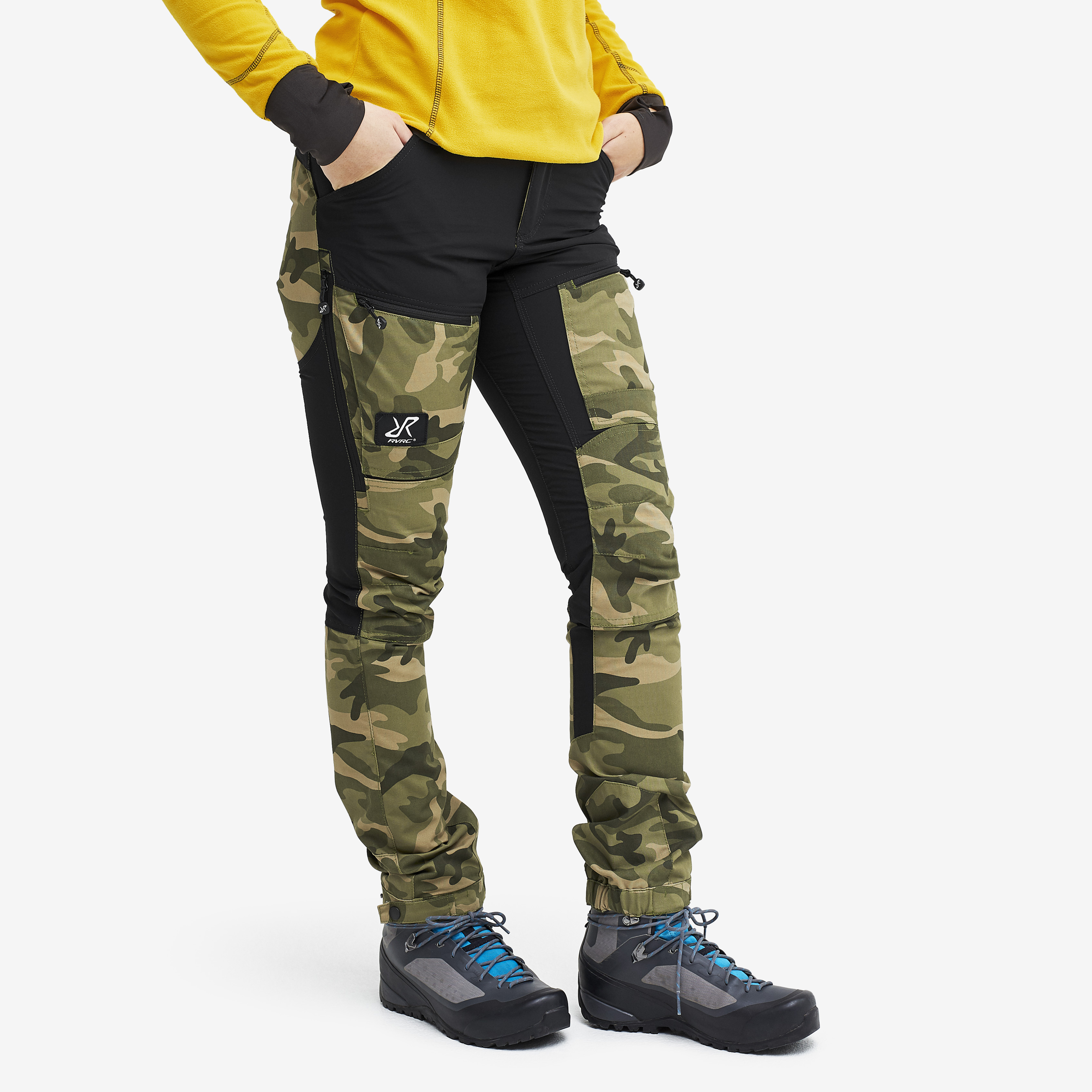 camo walking trousers